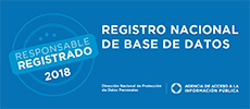 Registro Nacional de Based de Datos